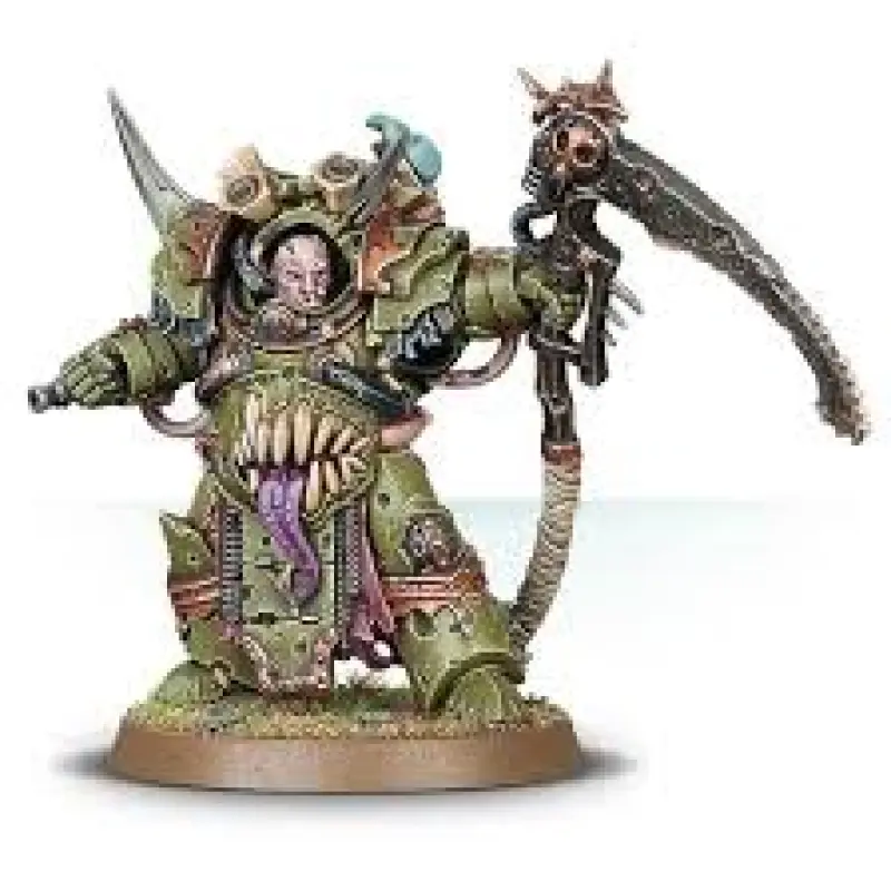 Deathshroud bodyguard, death guard, warhammer 40k, games workshop, model 43-50